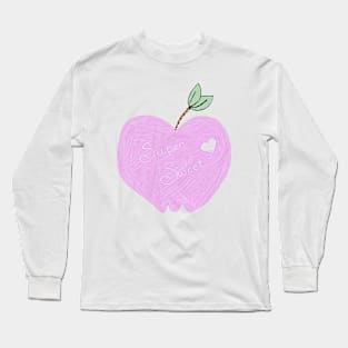 Super Sweet Pink Apple Long Sleeve T-Shirt